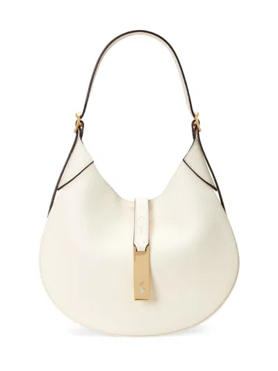 Polo Ralph Lauren Women's Polo Id Small Leather Bag In White