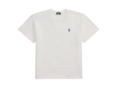 Pre-owned Polo Ralph Lauren Women's  Jersey Short Sleeve T-shirt In White