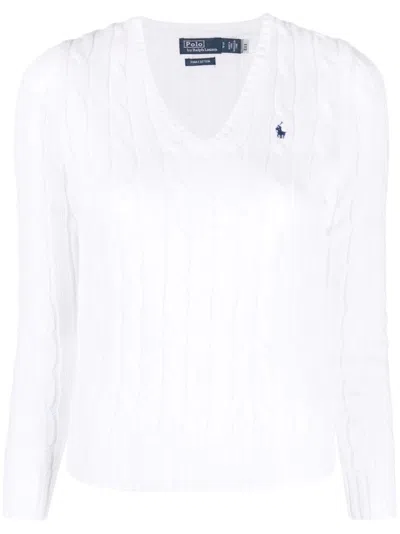 Pre-owned Polo Ralph Lauren Women's  Pima Cotton Julianna Long Sleeve Pullover In White