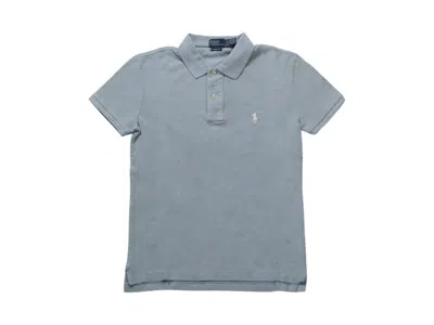 Pre-owned Polo Ralph Lauren Women's  Polo Shirt In Light Indigo