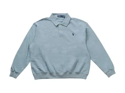 Pre-owned Polo Ralph Lauren Women's  Poloweats Shirt In Alpine Blue