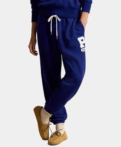 Polo Ralph Lauren Women's Pull-on Fleece Sweatpants In Blue