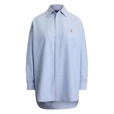 Polo Ralph Lauren Women's Shirts Ralph Lauren - Women-sport Shirt-shirt - Blue
