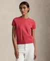 Polo Ralph Lauren Women's Short-sleeve Crewneck Sweater In Red