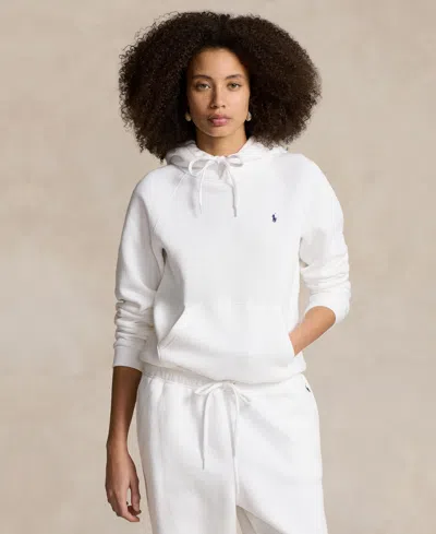 Polo Ralph Lauren Women's Shrunken Fit Fleece Hoodie Sweatshirt