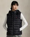 Polo Ralph Lauren All Season Down Vest In Black