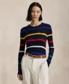 Polo Ralph Lauren Julie Sweater In Navy Multi