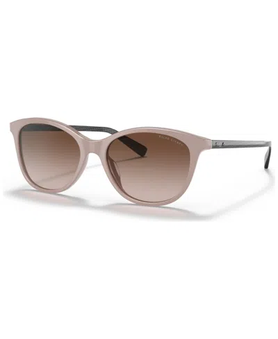 Polo Ralph Lauren Women's Sunglasses, Gradient Rl8198u In Shiny Mauve