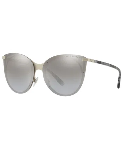 Polo Ralph Lauren Women's Sunglasses, Rl7059 In Silver,silver
