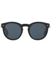 Polo Ralph Lauren Women's Sunglasses, Rl8146p49-x 49 In Shiny Black On Spotty Havana