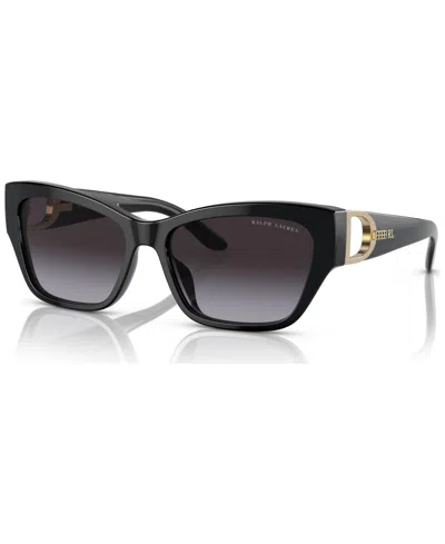 Polo Ralph Lauren Women's Sunglasses, The Audrey In Shiny Black