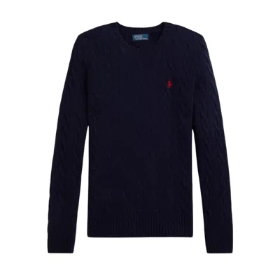 Polo Ralph Lauren Women's Sweaters Ralph Lauren - Julianna-long Sleeve-pullover - Blue