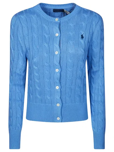 Polo Ralph Lauren Women's Textured Cardigan In Blue