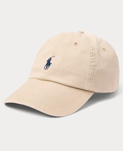 Polo Ralph Lauren Women's The Iconic Cotton Chino Ball Cap In Brown