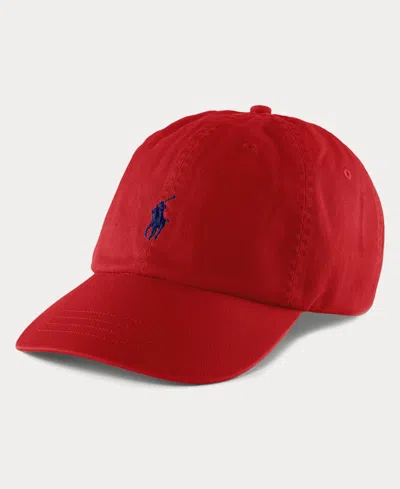 Polo Ralph Lauren Women's The Iconic Cotton Chino Ball Cap In Multi