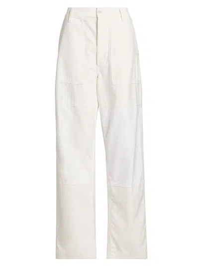 Polo Ralph Lauren Women's The Ricky High-rise Cotton Pants In Multi