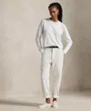 Polo Ralph Lauren Women's The Ricky Pants In Ecru