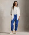 Polo Ralph Lauren Women's The Ricky Pants In French Workwear Blue
