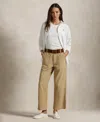 Polo Ralph Lauren Women's The Ricky Pants In Khaki