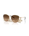 Polo Ralph Lauren Ralph Lauren Woman Sunglass Rl7079 The Vivienne In Pale Gold