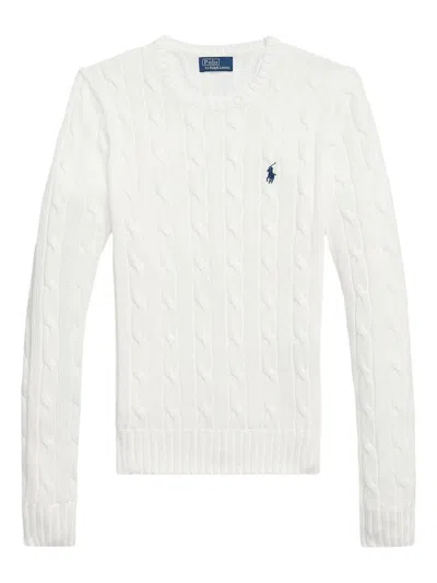 Polo Ralph Lauren Women's Trendy Cable Knit Sweater In White