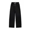 Polo Ralph Lauren Women's Trousers Ralph Lauren - Knit-open Bottom Sweatpant-pants - Black In Black
