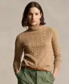 Polo Ralph Lauren Women's Turtle Neck Sweater In Brown