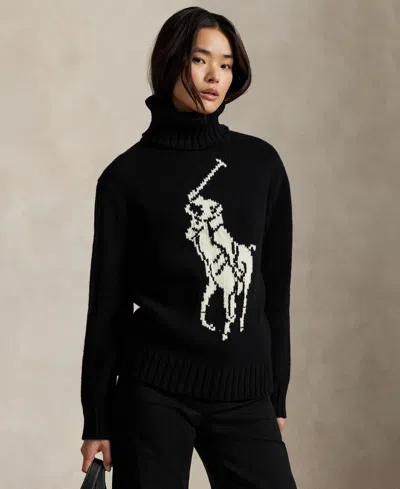 POLO RALPH LAUREN WOMEN'S TURTLE NECK SWEATER