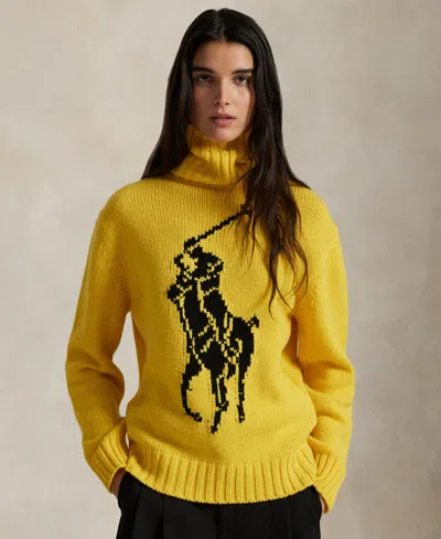 POLO RALPH LAUREN WOMEN'S TURTLE NECK SWEATER