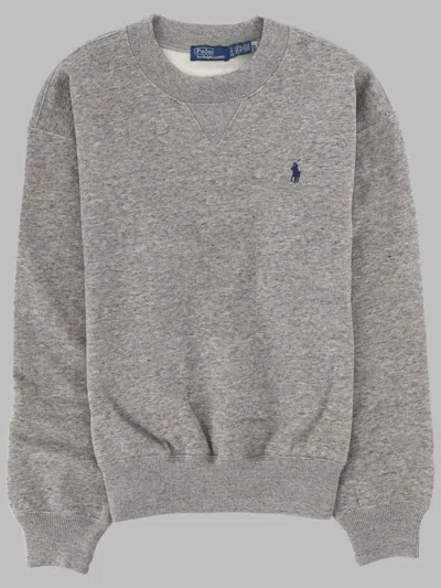 Polo Ralph Lauren Women's Vintage Heather Sweatshirt In Gray