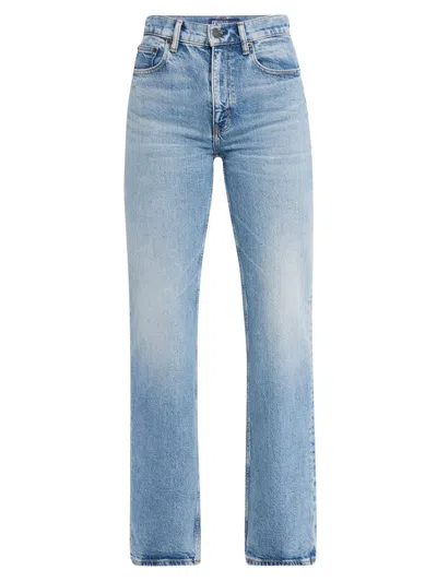 Polo Ralph Lauren Women's Vintage Wash Boot-cut Jeans In Blue