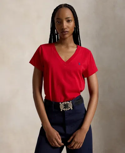 Polo Ralph Lauren Women's V-neck Short-sleeve T-shirt