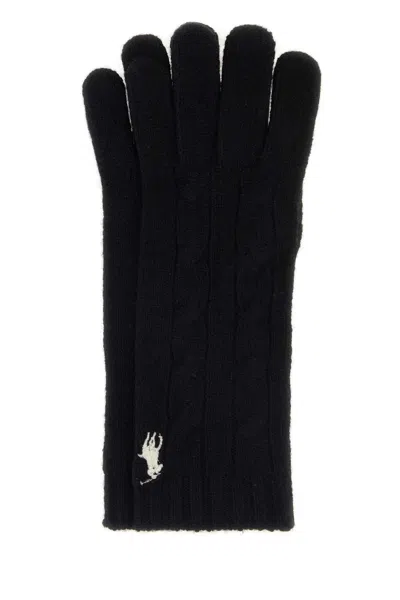 Polo Ralph Lauren Women's Wool & Cashmere Gloves In Black