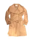 Polo Ralph Lauren Women's Wool Belted Wrap Solid Coat In Camel In Brown