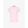 Polo Ralph Lauren Julie Slim Fit Five Button Polo Shirt In Carmel Pink