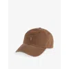 Polo Ralph Lauren Womens Chestnut Pony-embroidered Cotton Cap In Brown