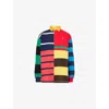 Polo Ralph Lauren Multi Stripe Rugby Top With Logo In Multi Stripe