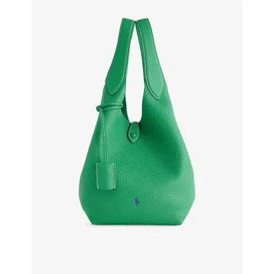 Polo Ralph Lauren Womens Paper/jellyfish Polo Play Canvas Tote Bag