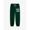 Polo Ralph Lauren Womens Northwest Pine Branded Elasticated-waist Cotton-blend Jogging Bottoms In Green