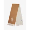 Polo Ralph Lauren Polo Pony Scarf In Camel