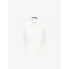 Polo Ralph Lauren Womens  Pauline Asymmetric-hem Linen Vest In Nevis