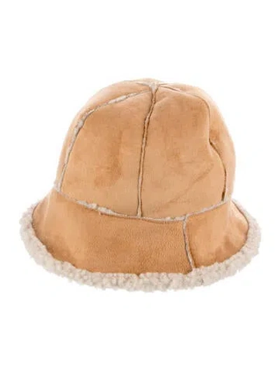 Pre-owned Polo Ralph Lauren Womens' Polyester Bucket Hat In Neutral