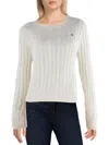 Polo Ralph Lauren Womens Cream Julianna Brand-embroidered Regular-fit Cotton-knit Jumper In Multi