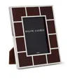 Polo Ralph Lauren Wood Veneer Hilding Frame In Brown