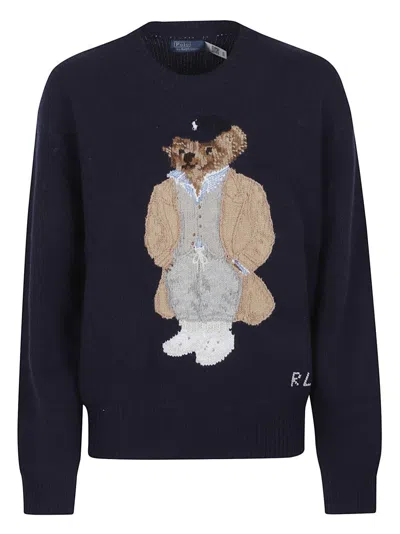 POLO RALPH LAUREN WOOL AND CASHMERE BLEND SWEATER