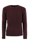 POLO RALPH LAUREN POLO RALPH LAUREN WOOL AND CASHMERE CABLE-KNIT jumper