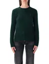 Polo Ralph Lauren Wool And Cashmere Cable-knit Sweater In Green