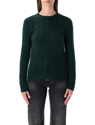POLO RALPH LAUREN POLO RALPH LAUREN WOOL AND CASHMERE CABLE KNIT SWEATER