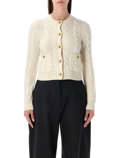 Polo Ralph Lauren Wool And Cashmere Cardigan In Neutral