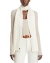 Polo Ralph Lauren Wool & Cashmere Classic Scarf In Cream